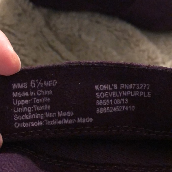 NWOT SO Pull On Ankle Boots, size 6.5 - Picture 8 of 8